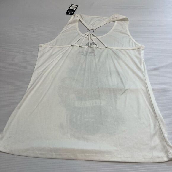 NWT Hard Rock Cafe Atlantic City Snake Guitar Crystal Embellished Tank Top Sz XL - Picture 7 of 9